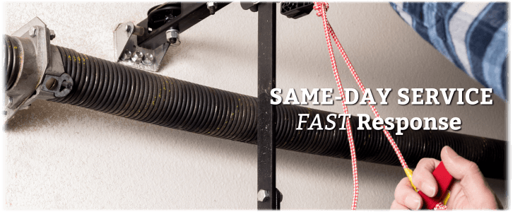 Broken Garage Door Spring West Sacramento